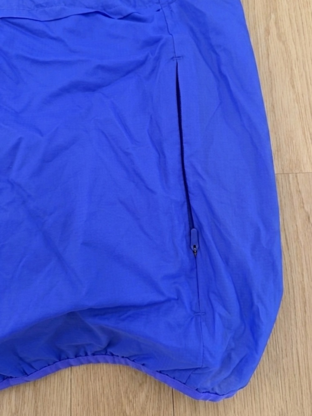 ALO Yoga Repeat Running Jacket Men’s Electric Blue Windbreaker Jacket Hoodie - Picture 4 of 8
